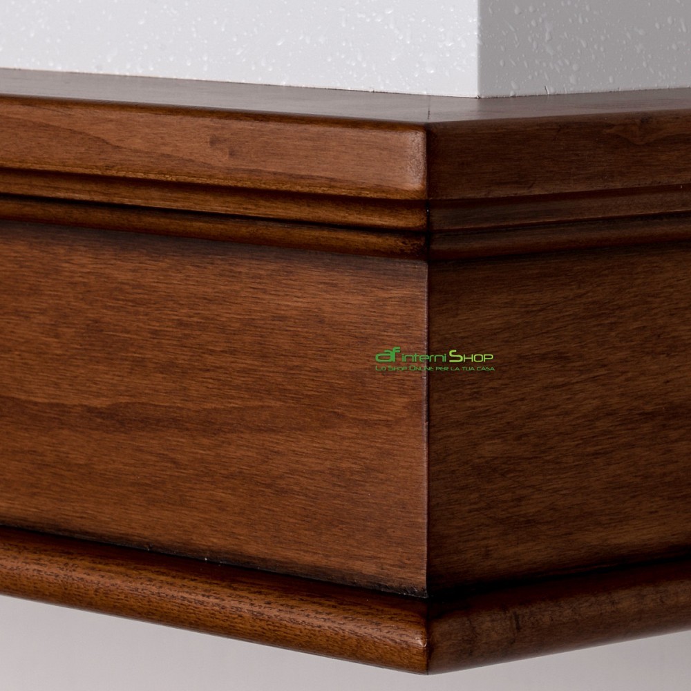Cappa classica CLASS 60 rustica legno noce scuro motore C52